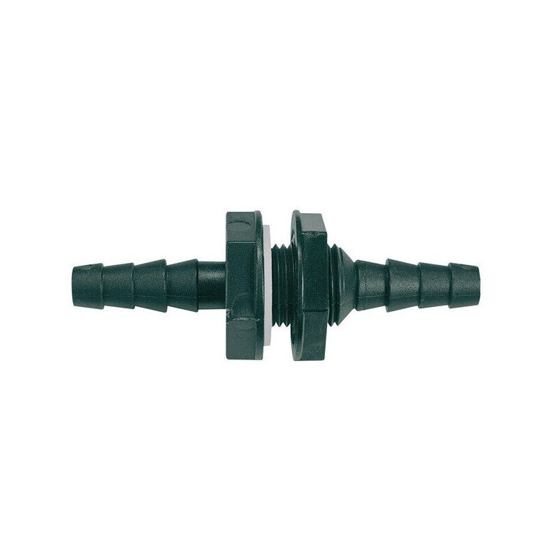 Racor Pasamuros Recto 10/12 mm con Rosca 1/2