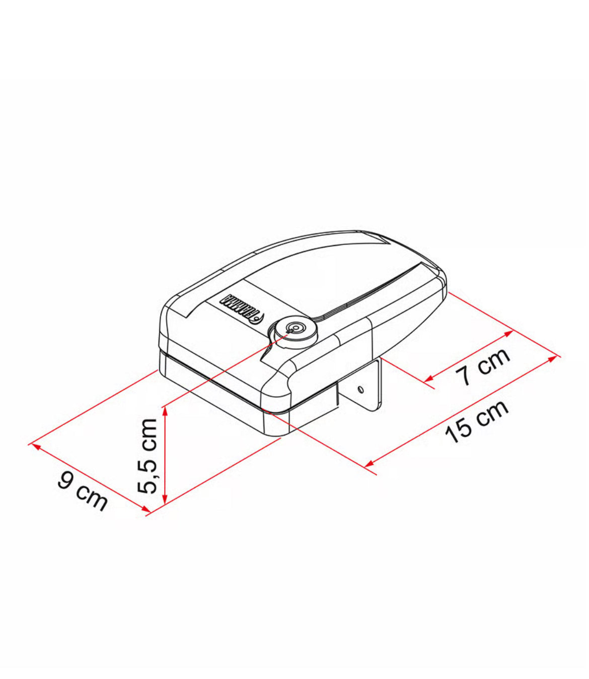 Cierres Fiamma Safe Door Frame set 3 unidades caravana