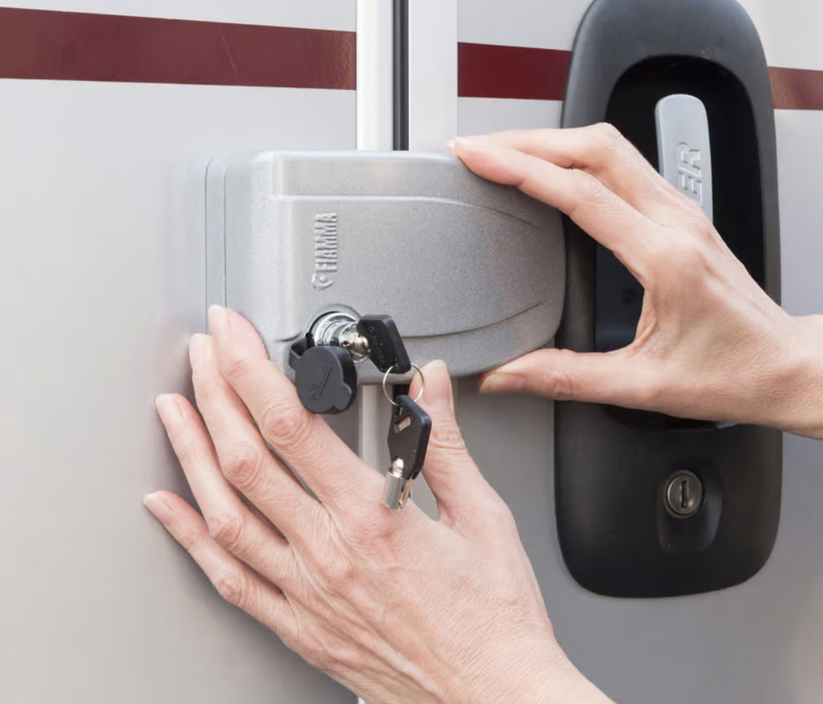 Kit 3 cierres antirrobo Fiamma Safe Door camper
