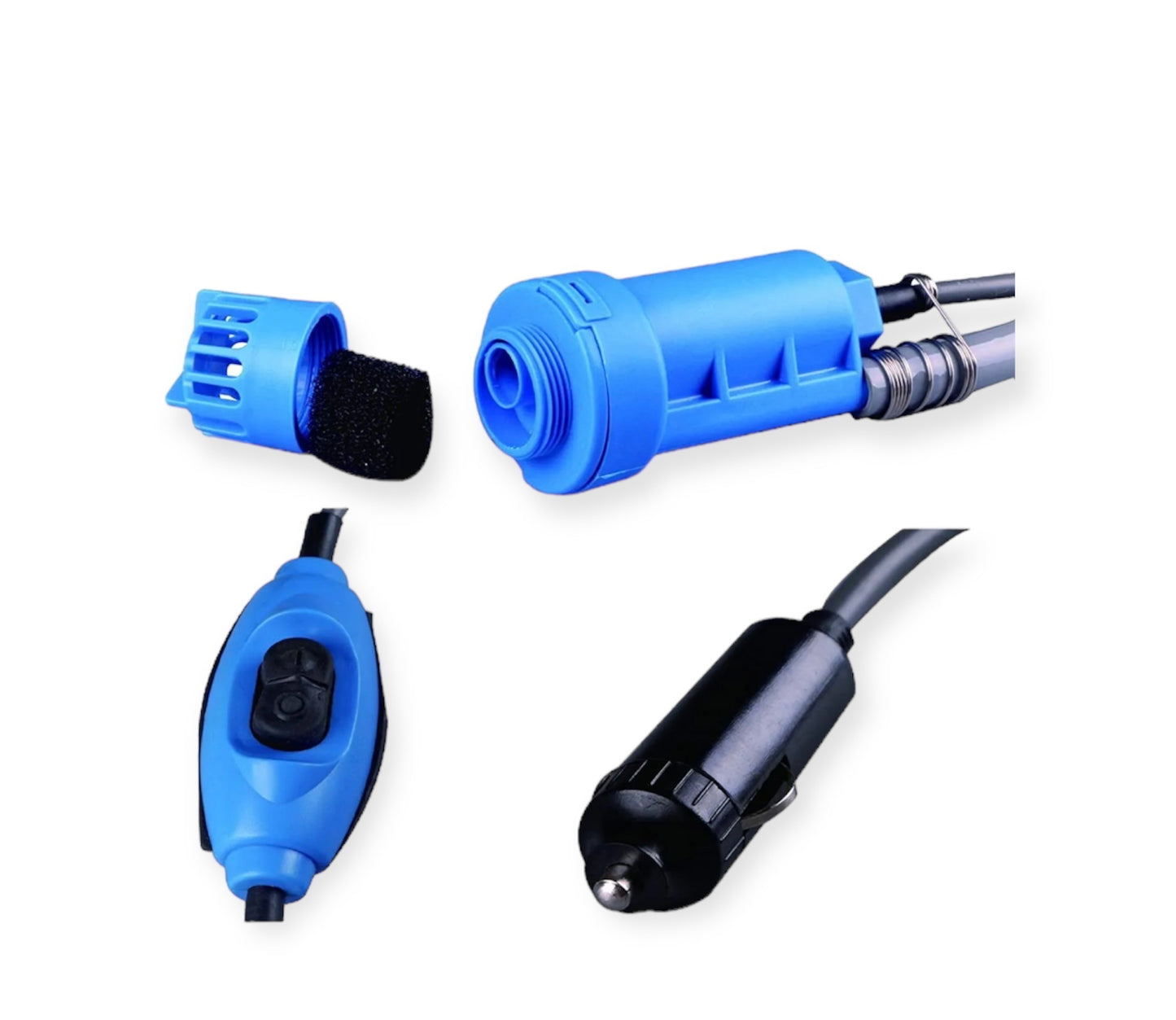 Kit ducha 12V ViaMondo camping con regulador