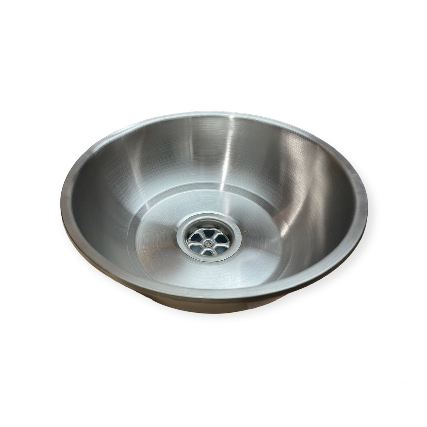Lavabo redondo 26cm con desagüe acodado camper