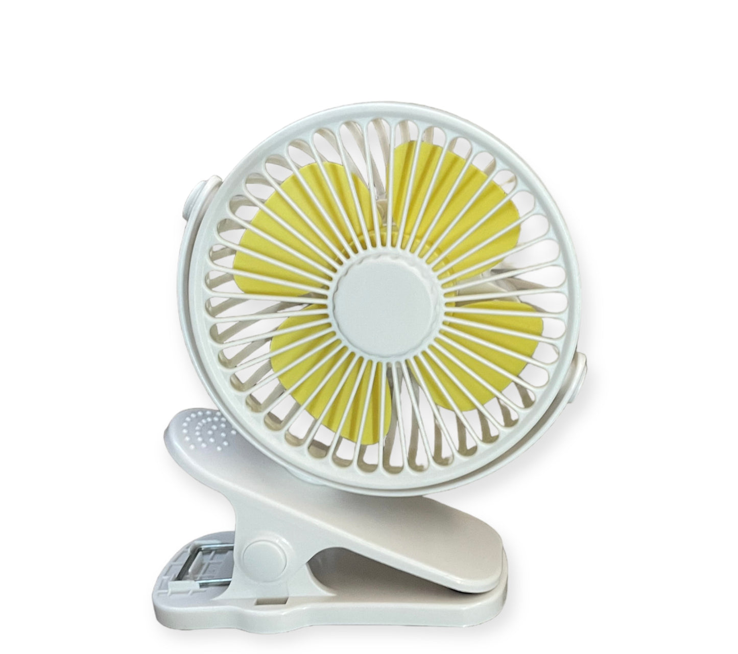 Mini ventilador recargable con clip para furgoneta camper