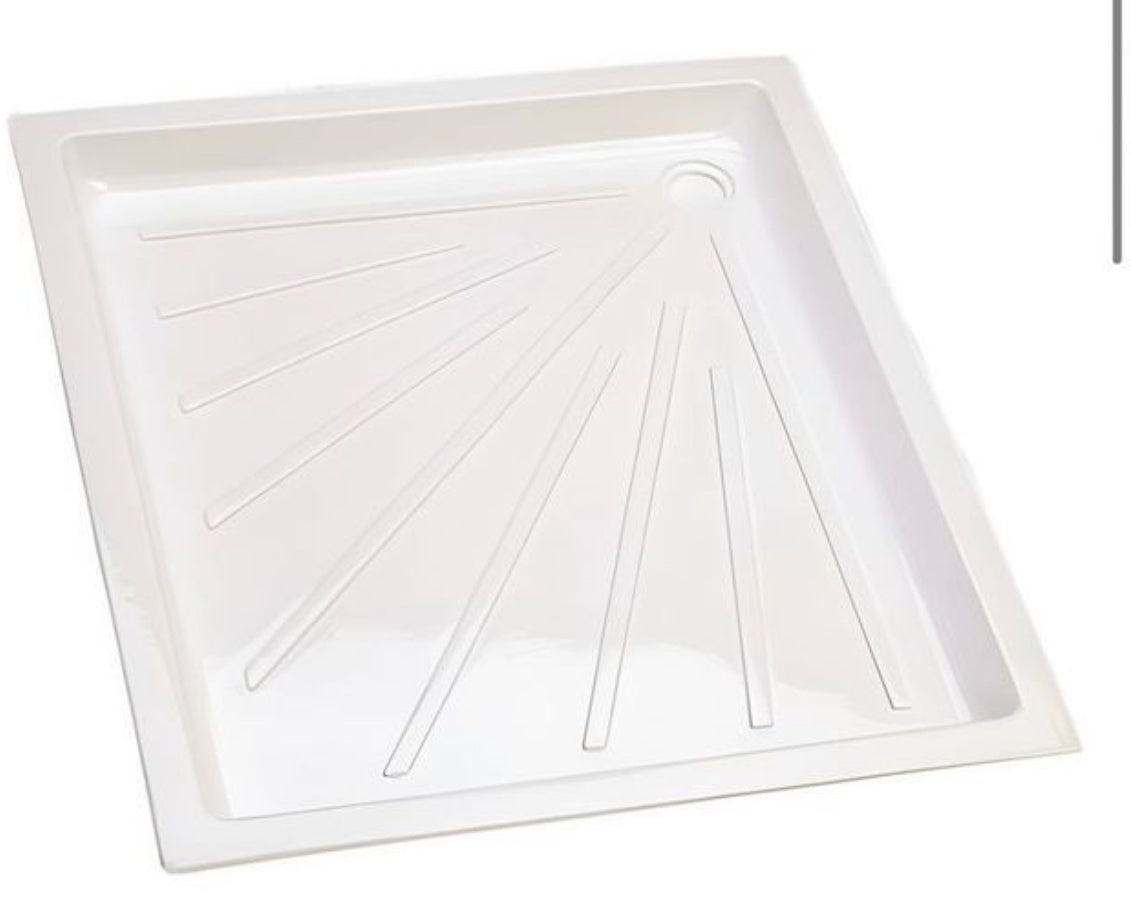 Plato ducha 665x665 mm PST blanco camper