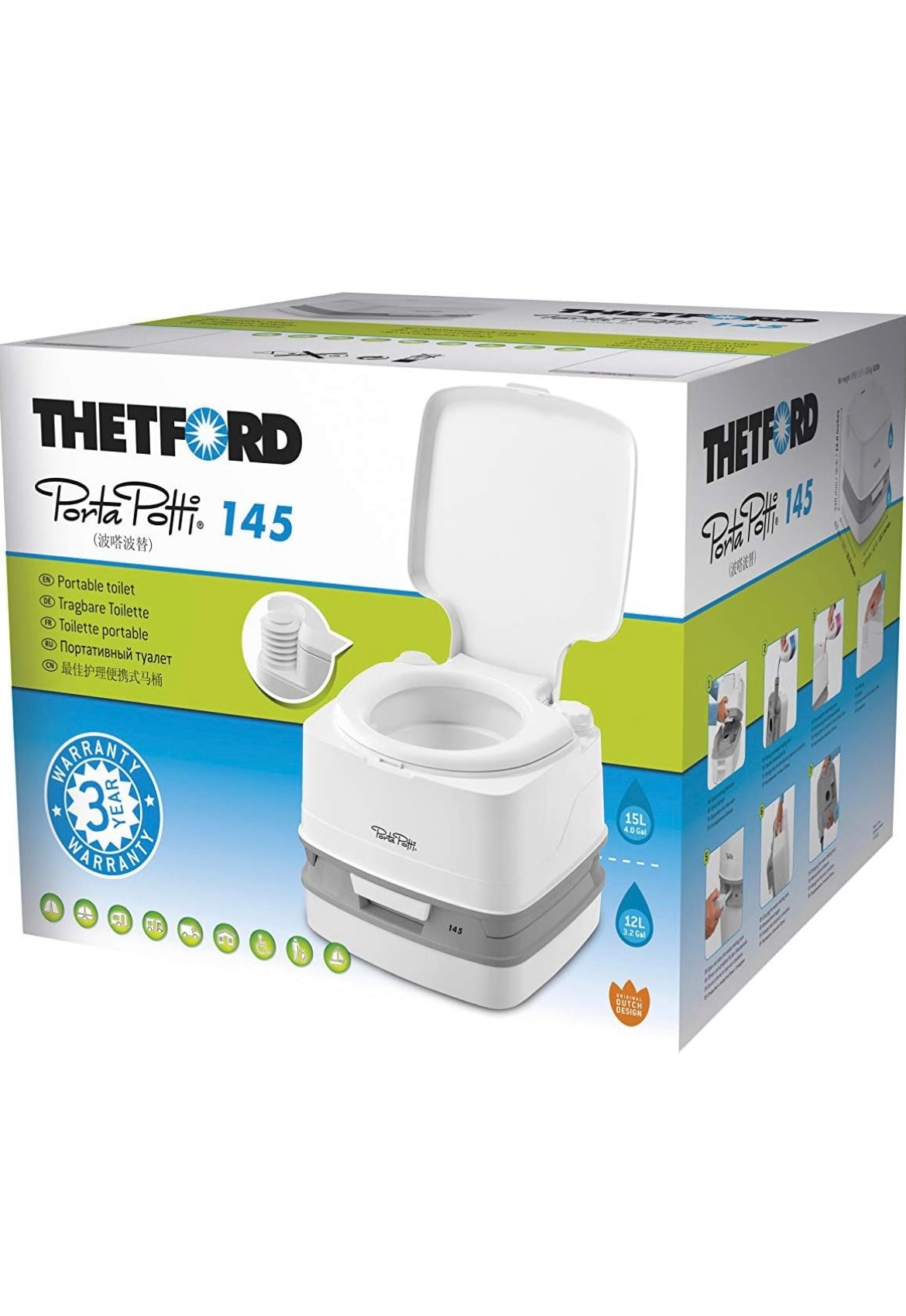 WC químico Thetford Porta Potti 145