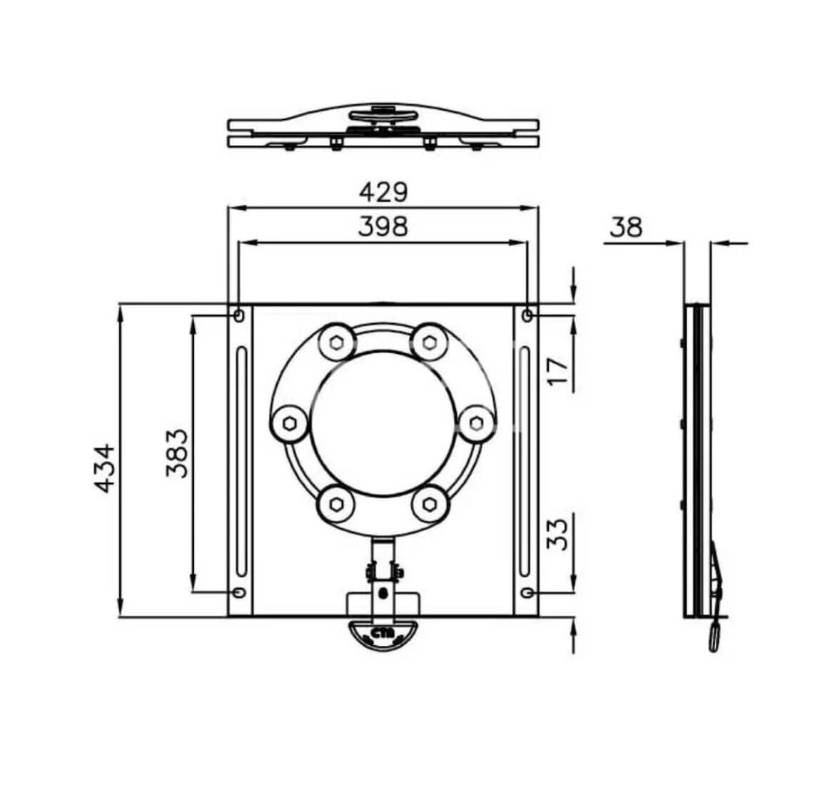base giratoria t6 camper homologada