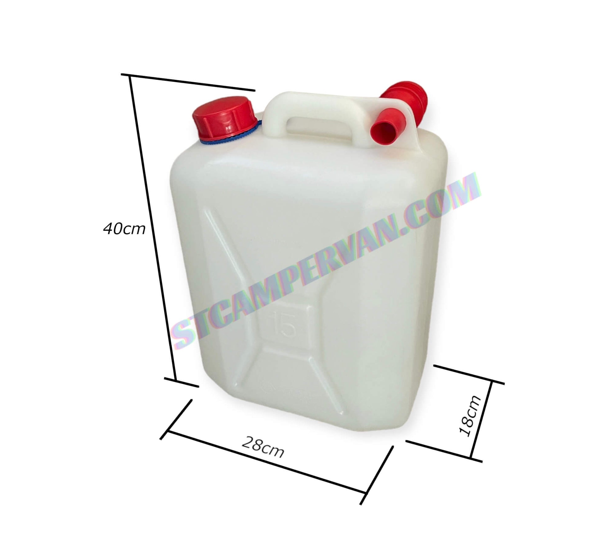 Detalle boca ancha Ø45 mm para bomba sumergible