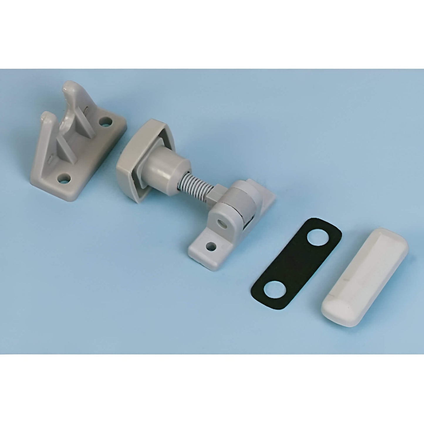 Cierre de ventana gris 30 mm para caravana o camper