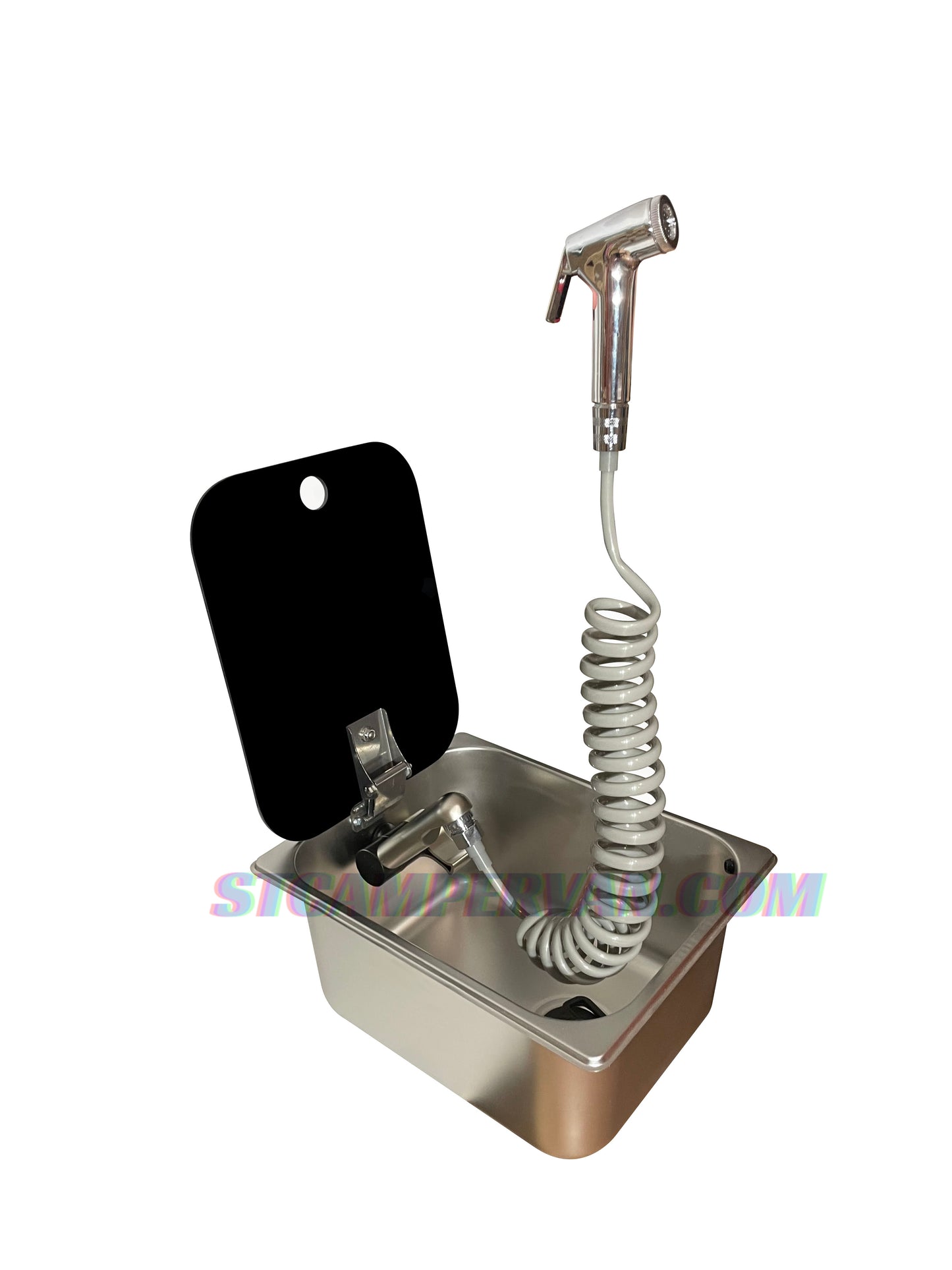 PICA FREGADERO CON TAPA CAMPING CARAVANA CAMPER