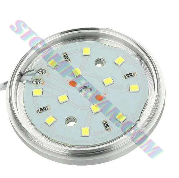 Lámpara LED 12V ojo de buey 2.5W interior camper