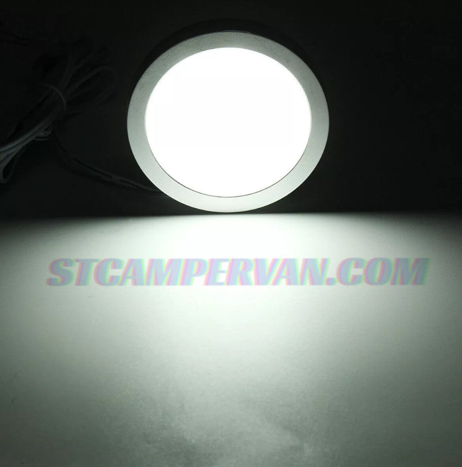 Foco LED blanco 12V bajo consumo para caravana