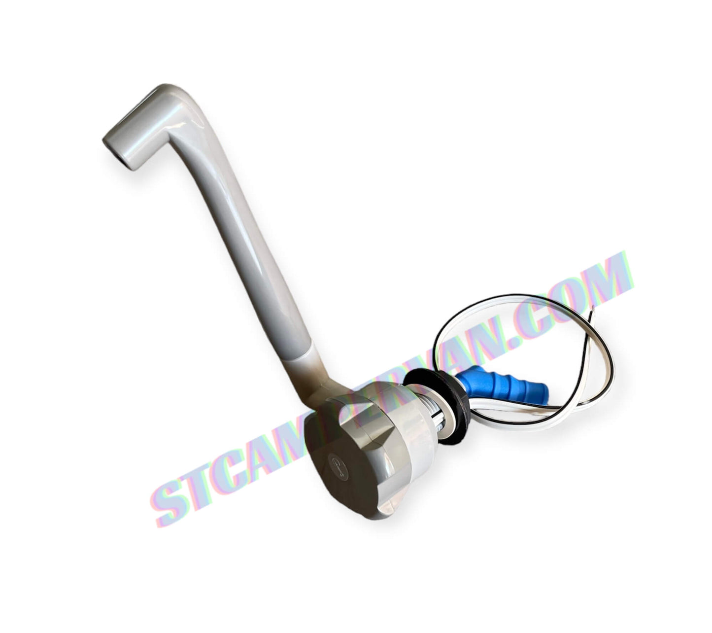 Grifo Comet Novo Super instalado en fregadero camper