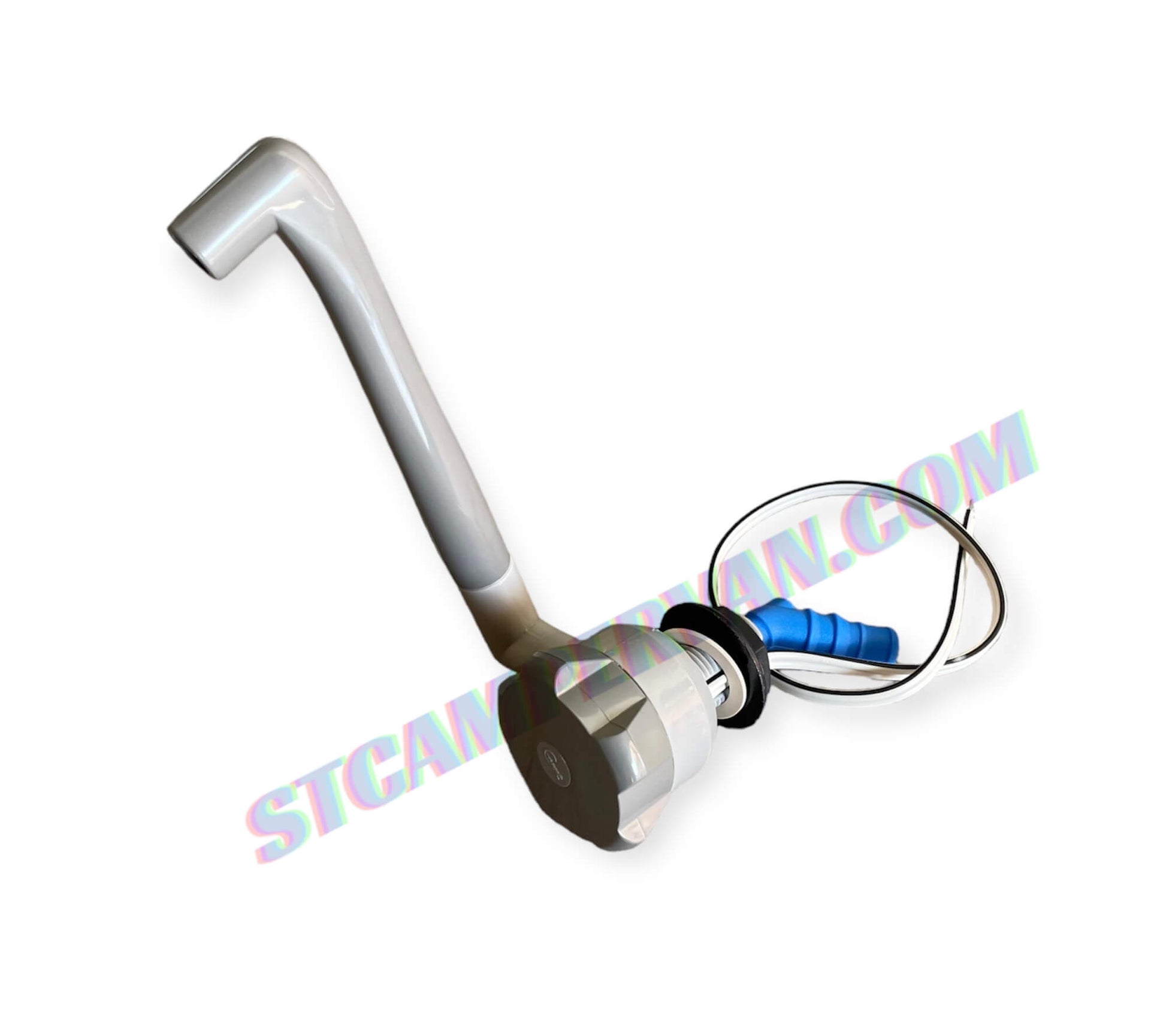 Grifo Comet Novo Super instalado en fregadero camper