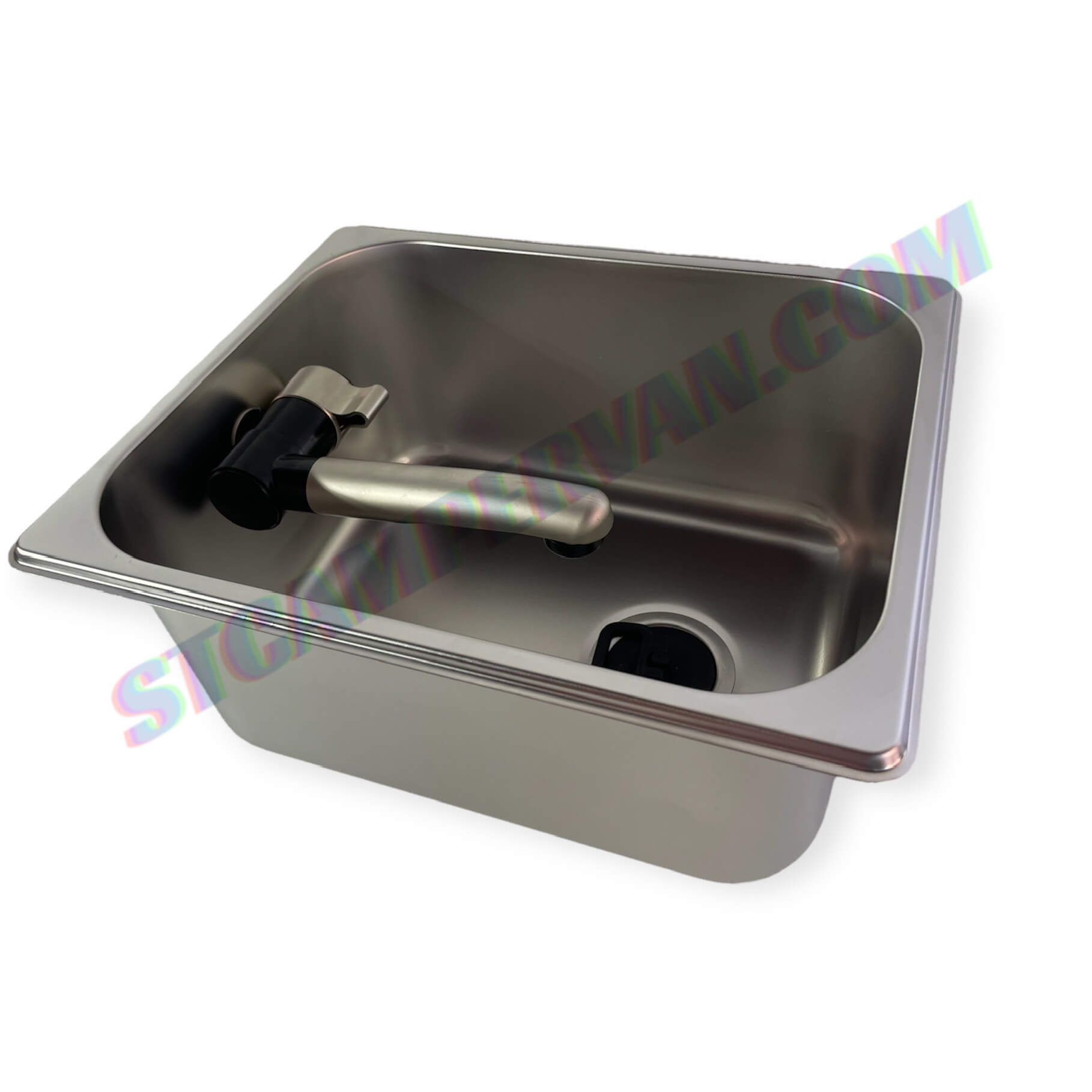 Grifo Comet London 12V con microinterruptor en fregadero 26x32