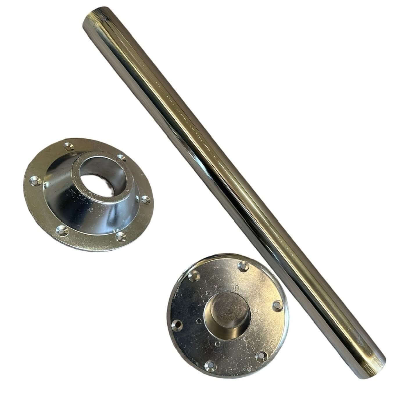 Kit con base cónica y base encastrable al ras