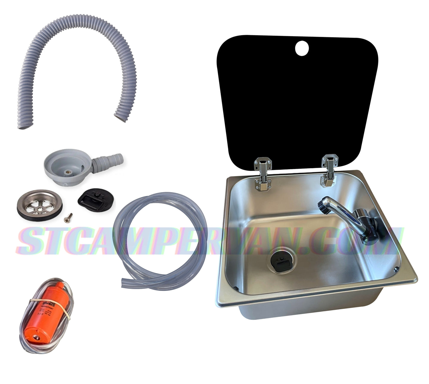 Kit fregadero 32x35 autocaravana 12v