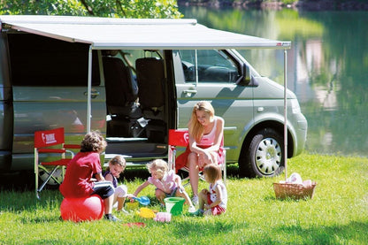 Toldo Fiamma F45s 350 Polar White Royal Grey para Camper y Autocaravana – 348 cm