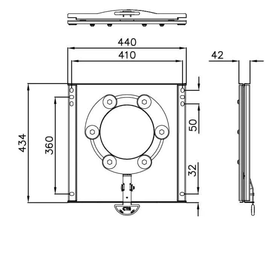 Base giratoria ducato