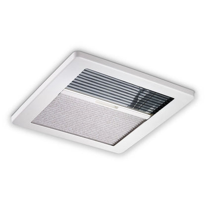 Claraboya Mini Heki Style 40x40 de 25/42 mm con ventilación continua