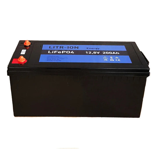 Batería LiFePO4 200Ah con BMS y Bluetooth