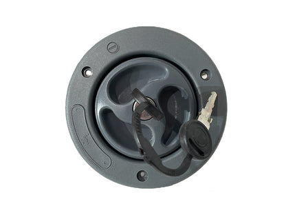 Boca de agua con cerradura 40 mm caravana autocaravana.