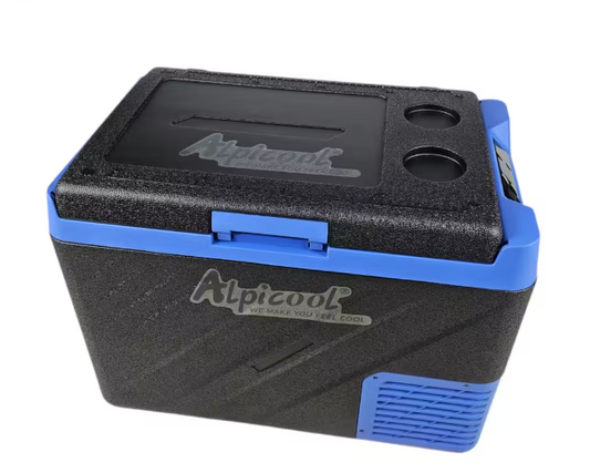 Alpicool KI40 Nevera Congelador Camper 40L 12V/24V con Compresor, Bluetooth y Temperatura hasta -20°C