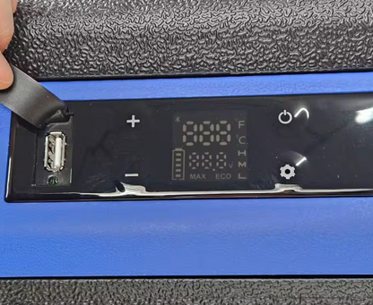 Alpicool KI40 Nevera Congelador Camper 40L 12V/24V con Compresor, Bluetooth y Temperatura hasta -20°C