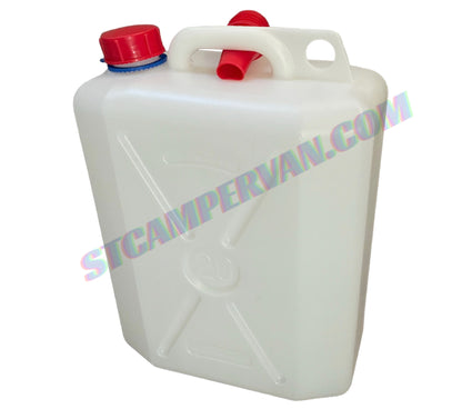 Depósito agua 20 litros uso alimentario para camper