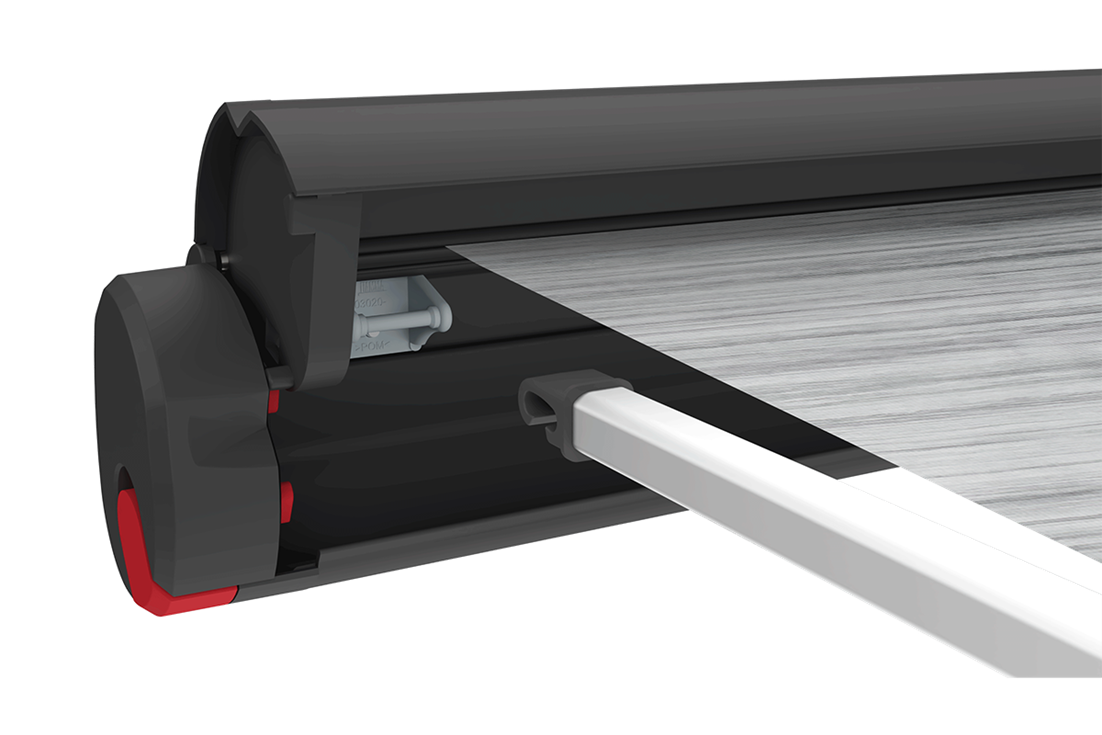 Toldo fiamma F35 - 260 - Negro intenso camper