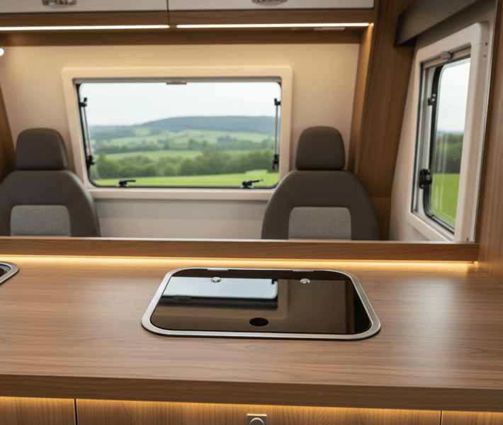 Fregadero camper 12v