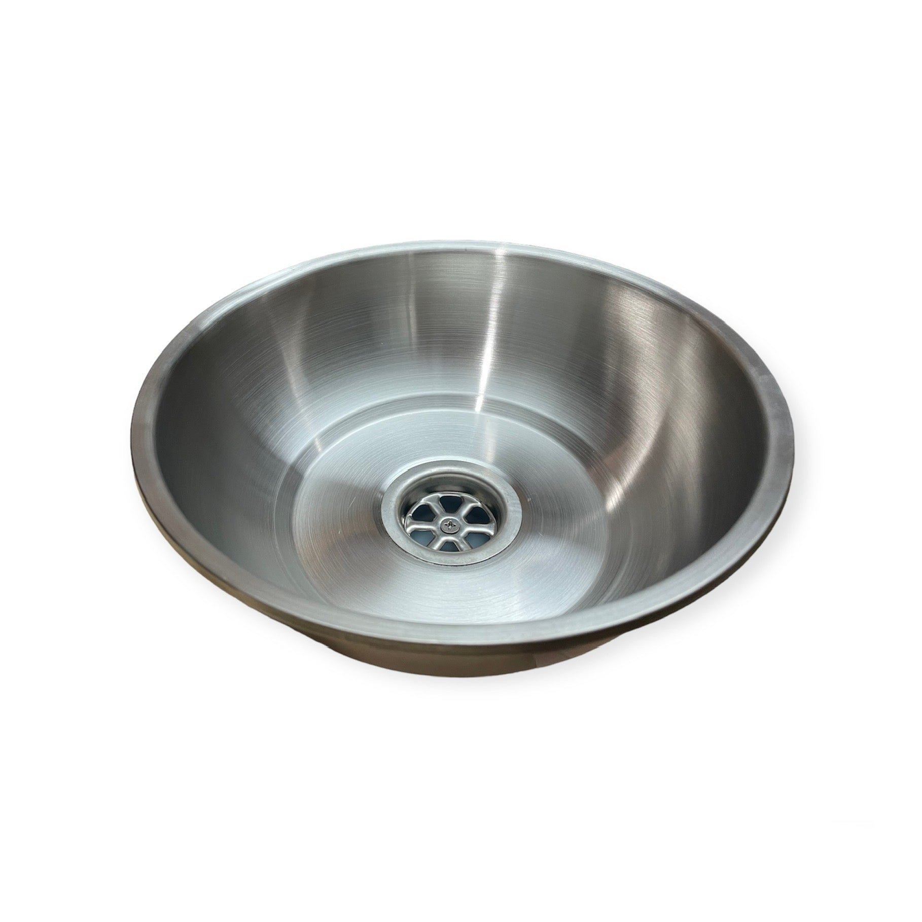 Lavabo redondo 26cm con desagüe acodado camper