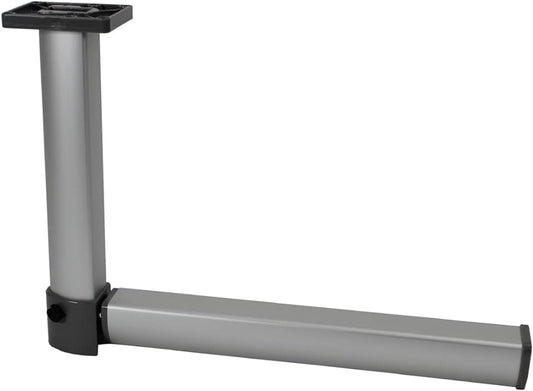 Pata mesa aluminio 720 mm articulación central camper.