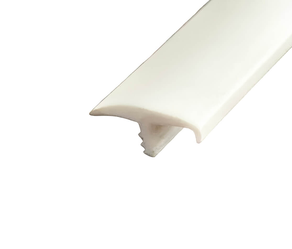 Canto en T blanco para camper