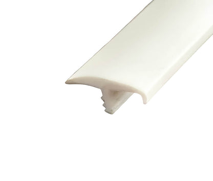 Canto en T blanco para camper