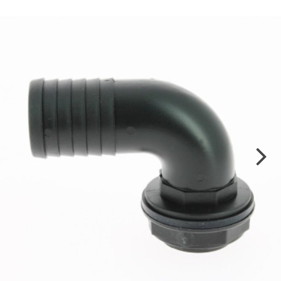 Racor 25 mm 3/4" recto aguas camper