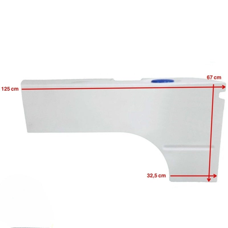Tanque 112L paso rueda derecho camper Ducato