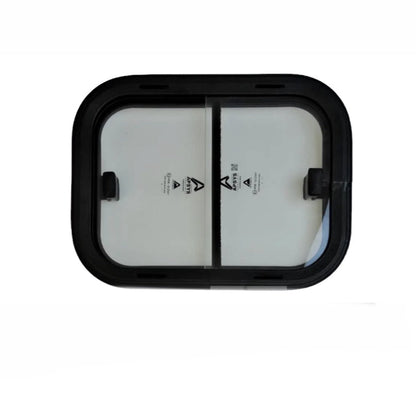 Ventana corredera 400x300 mm cristal negro