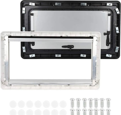 Ventana abatible homologada 43R 900x450 camper