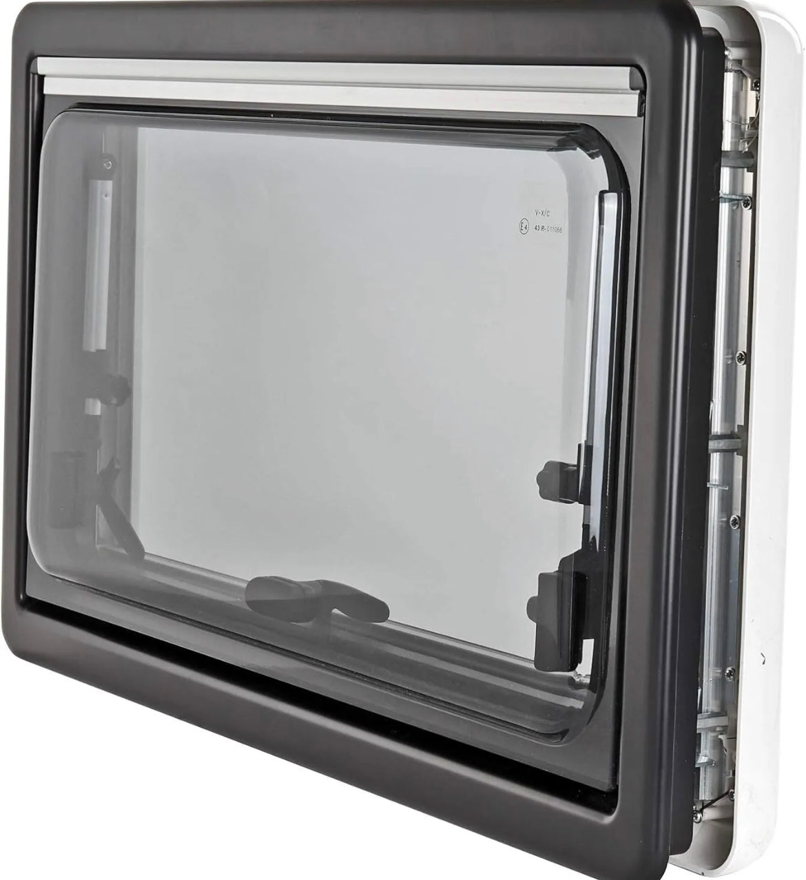 Ventana acrílica CZ 900x450 con mosquitera y oscurecedor