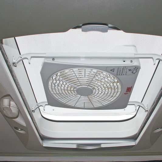 Ventilador Fiamma Turbo Kit 12V para claraboya camper.
