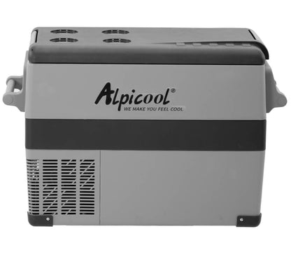 Interior de la CF45 con cesta y luz LED.