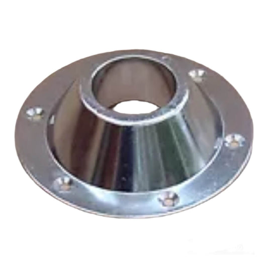 Base cónica aluminio para pie de mesa camper