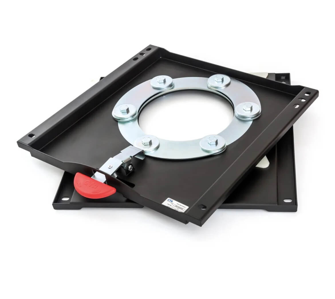 Base giratoria CTA para Ducato/Boxer/Jumper X250 2006+ vista general.