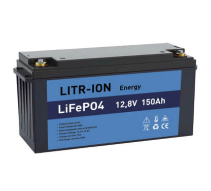 Batería LiFePO4 150Ah 12V con BMS y Bluetooth | STCampervan