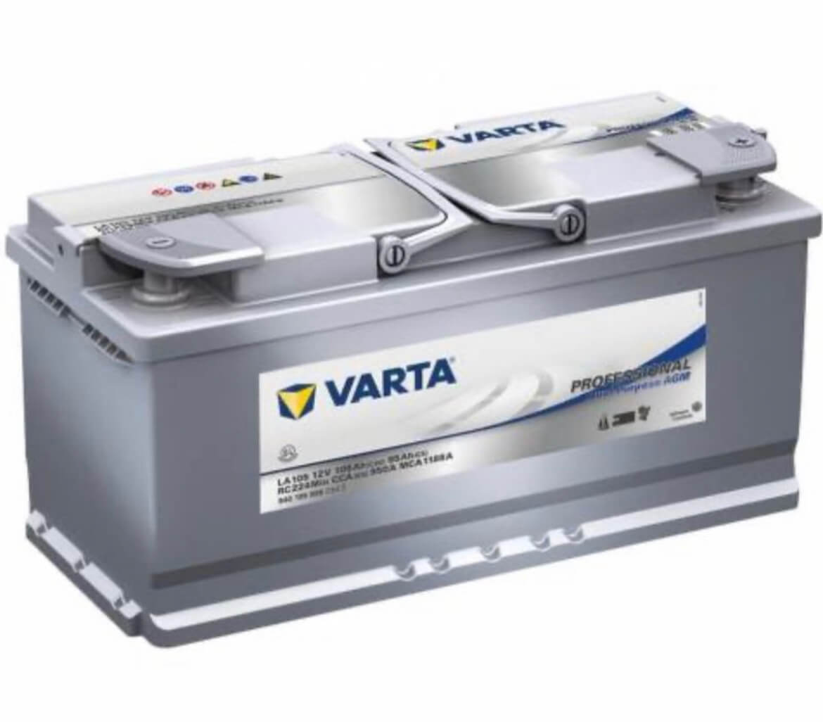 Batería VARTA AGM 95Ah 12V para camper | STCampervan