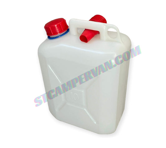 Bidón 10L polietileno alimentario vista frontal