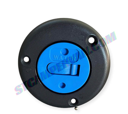 Boca de llenado de agua PVC 38 mm para depósito camper