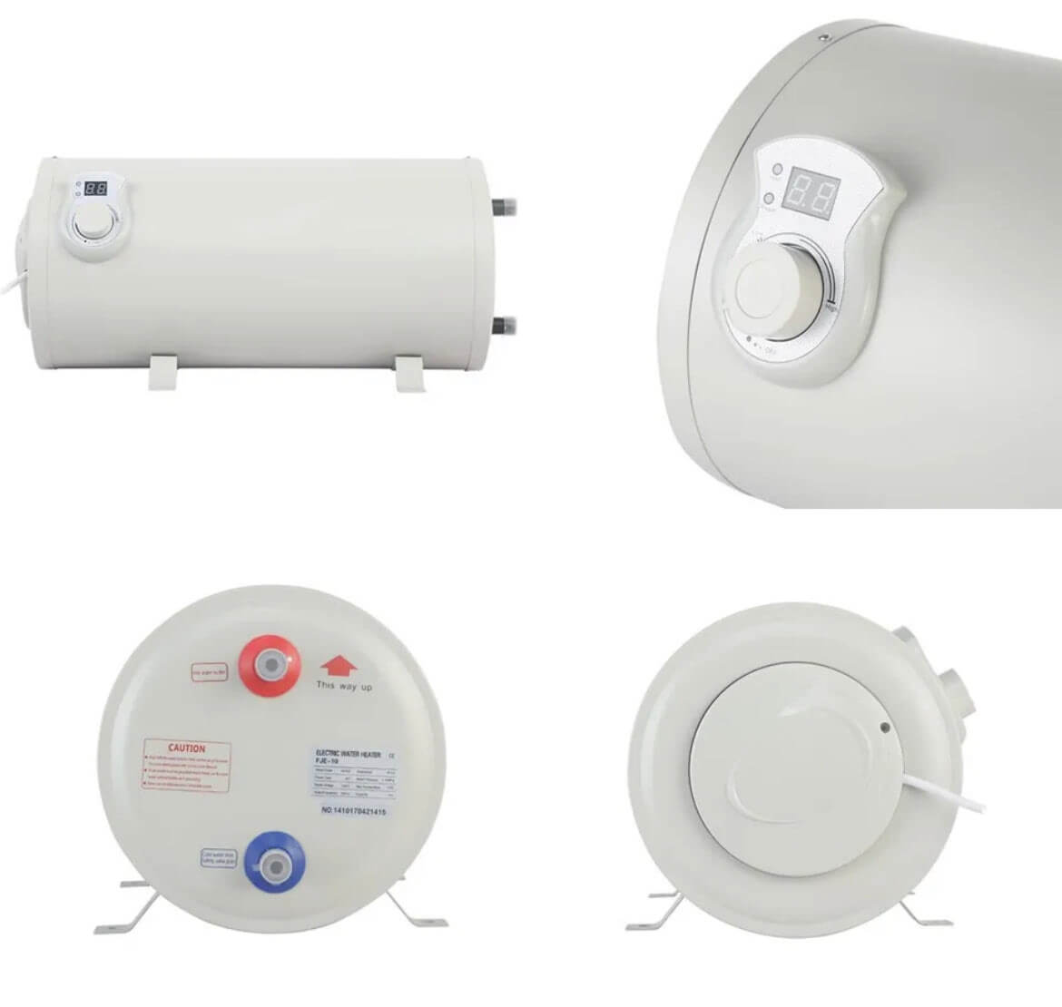 Boiler CZ 15L 12V 200W calentador de agua para furgoneta camper STCAMPERVAN.