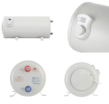 Pantalla digital del calentador CZ 6L mostrando temperatura