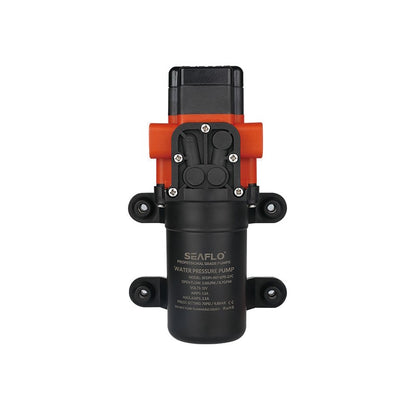 Bomba de Agua a Presión Seaflo 23C 12V 3,8 L/min con Presostato para Camper, Autocaravana y Barco