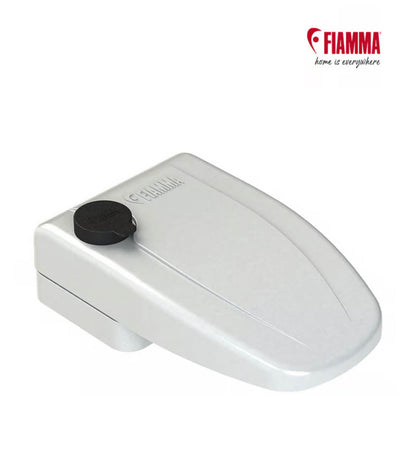 Cierre Fiamma Safe Door blanco de aluminio para autocaravana | STCampervan
